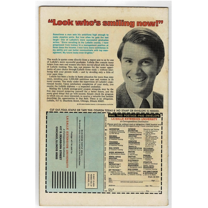 Captain Marvel 47 Vol 1 Crisis! Comic 1976