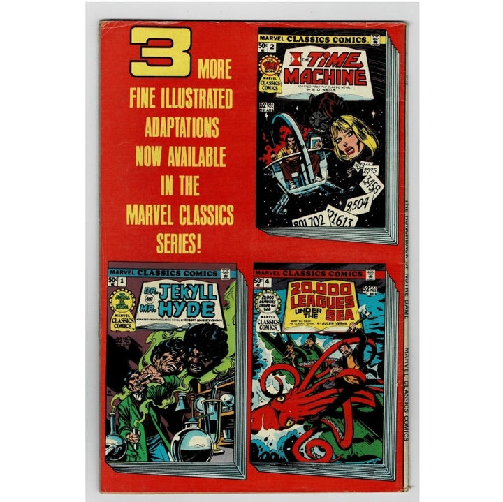 Hunchback Of Notre Dame 3 Vol 1 Marvel Comic 1976