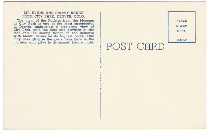 Vintage Postcard.