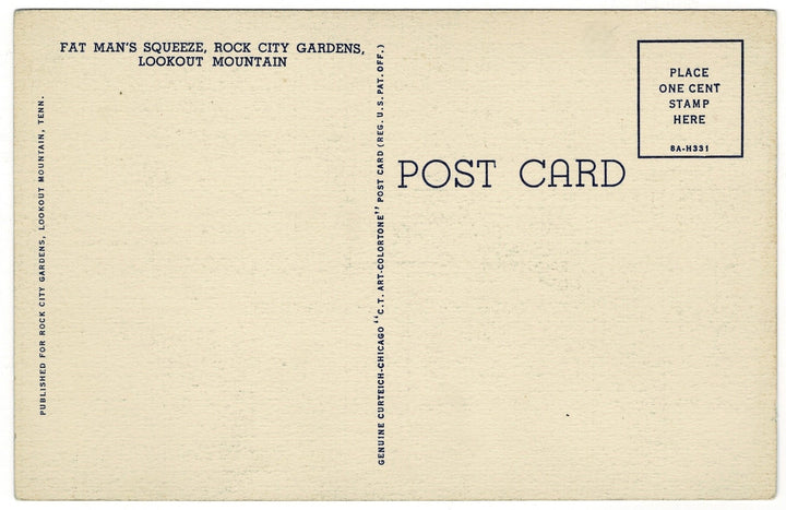 Vintage Linen Postcard.