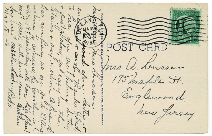 Vintage postcard.