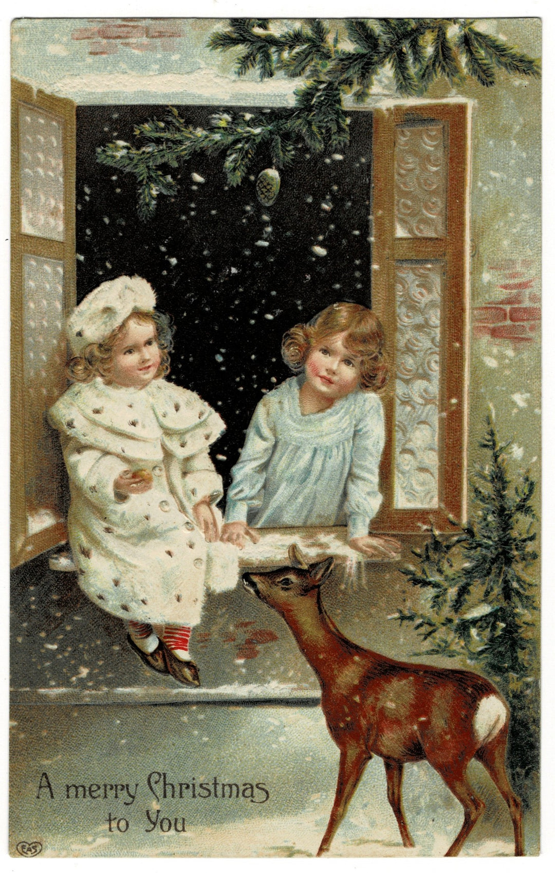 Vintage postcard.