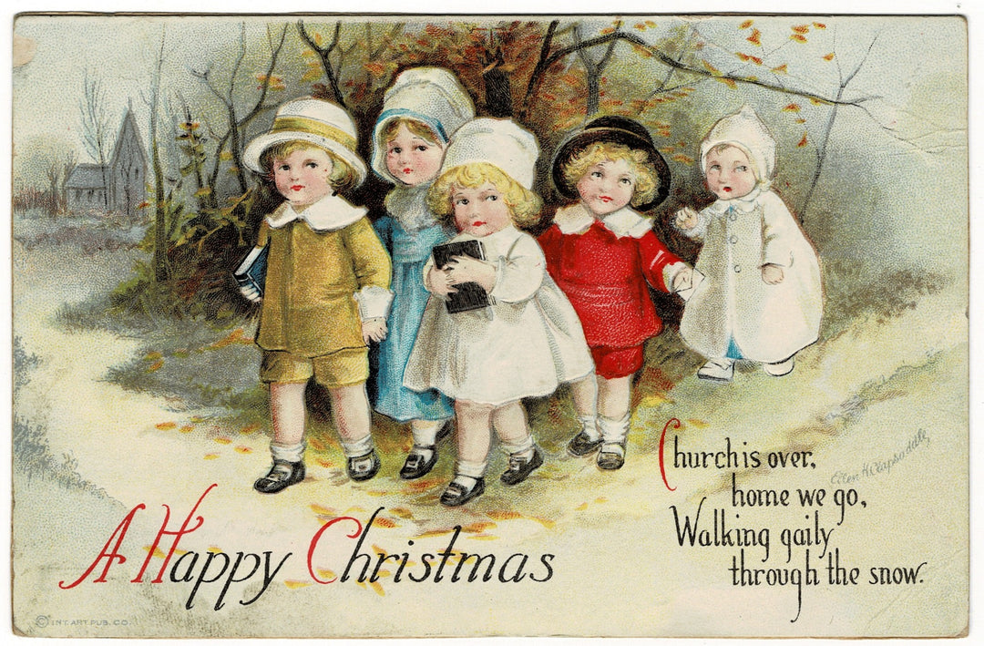 Vintage postcard.