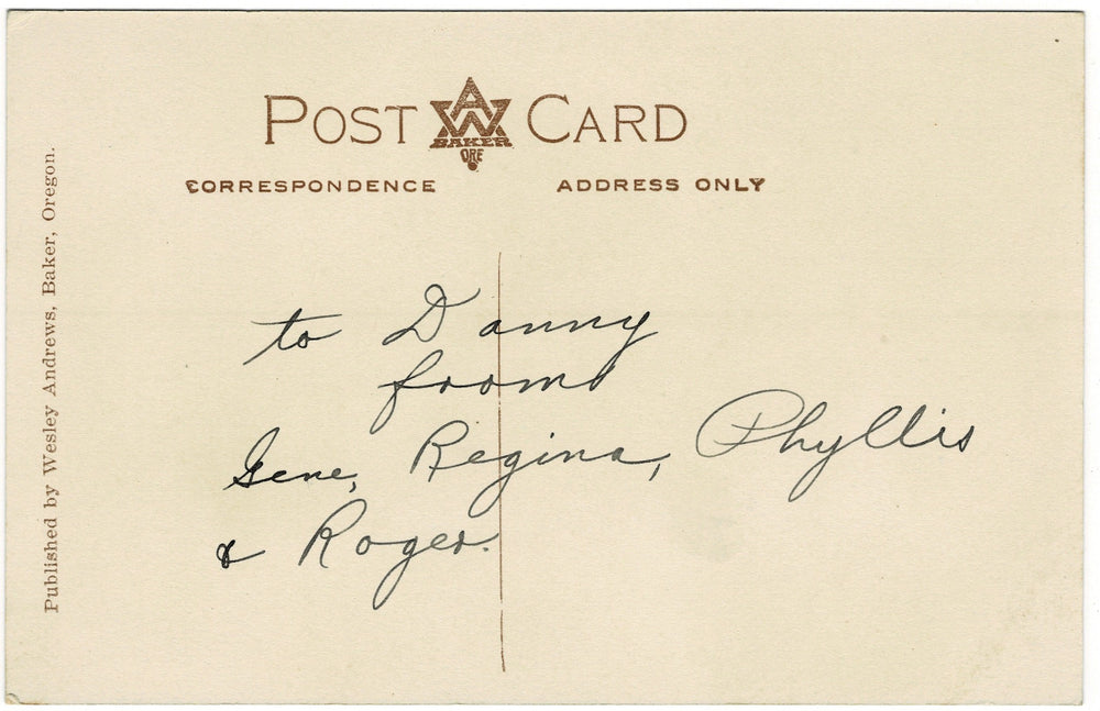 Vintage postcard.