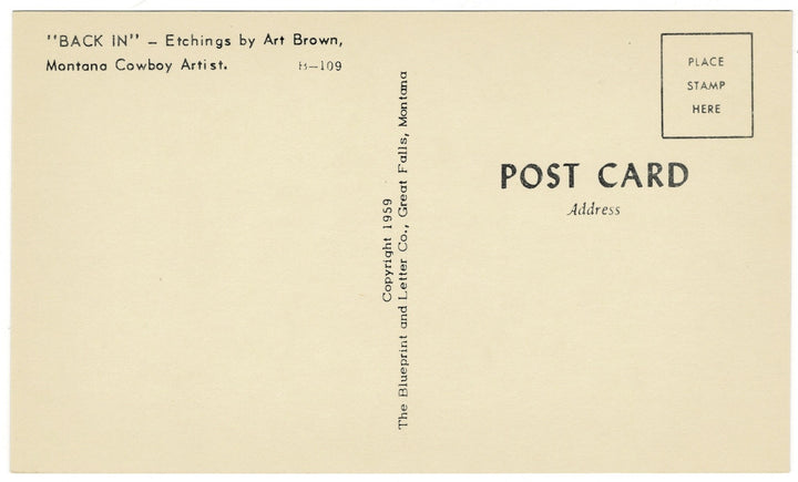 Vintage postcard.