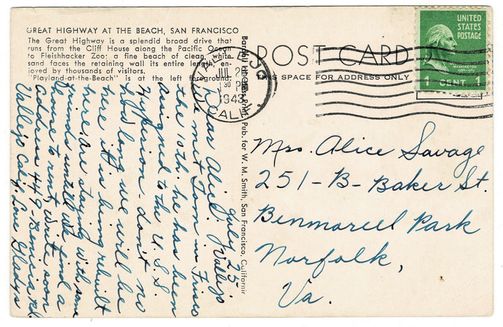 Vintage postcard.