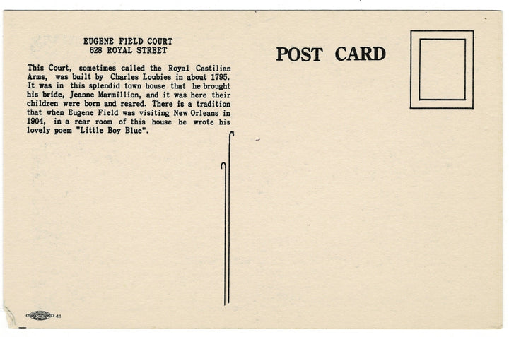Vintage postcard.