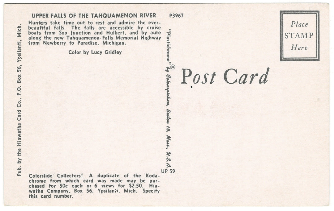 Vintage postcard.