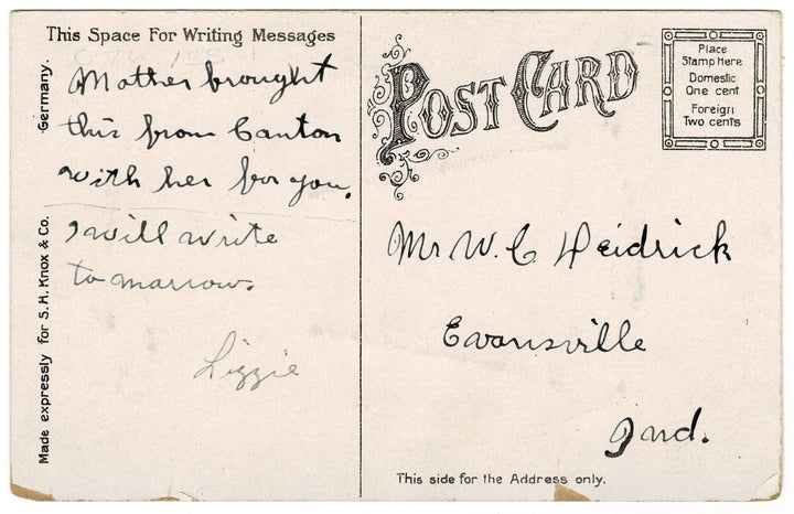 Vintage postcard.