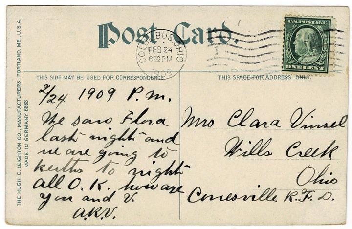 Vintage postcard.