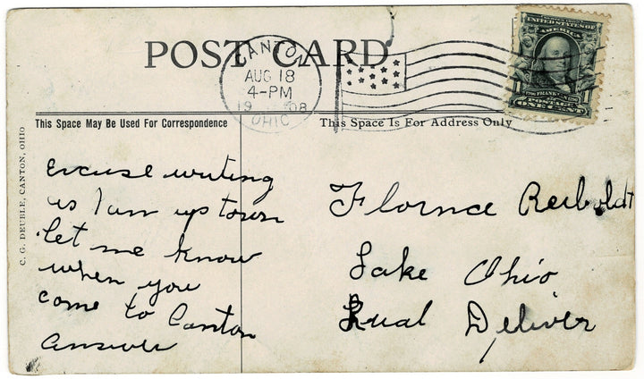 Vintage postcard.