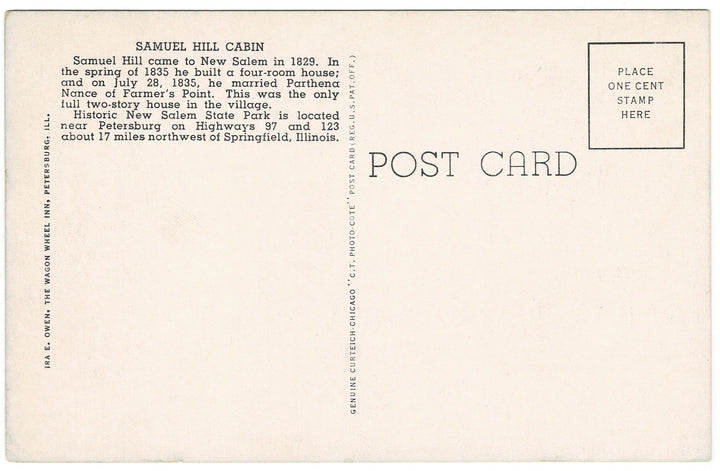 Vintage postcard.