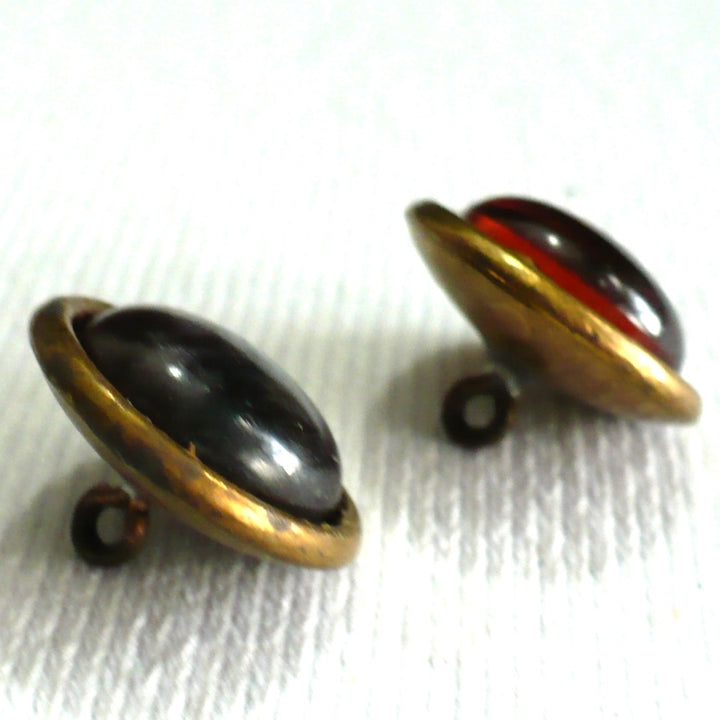 30L Genuine Amber Shank Buttons