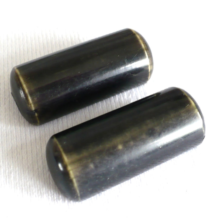 67L Black Celluloid Toggle Buttons