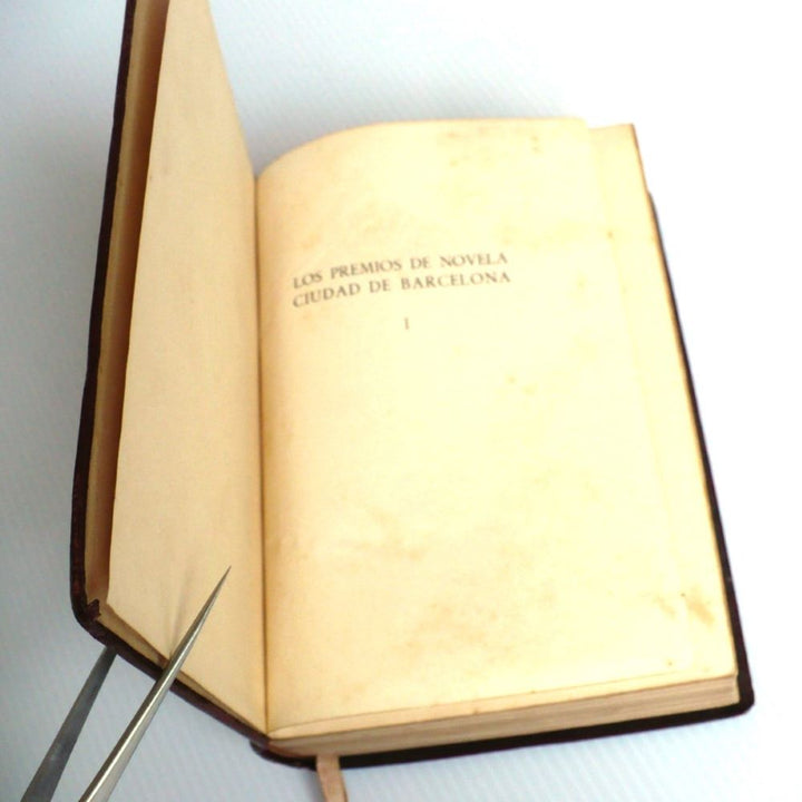 Los Premios De Novela Ciudad De Barcelona 1949-1953 Vol. I. 1959 First Edition