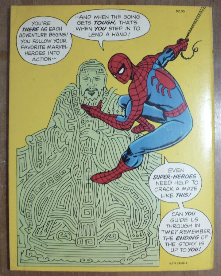 Stan Lee Presents Marvel Mazes To Drive You Mad 1978