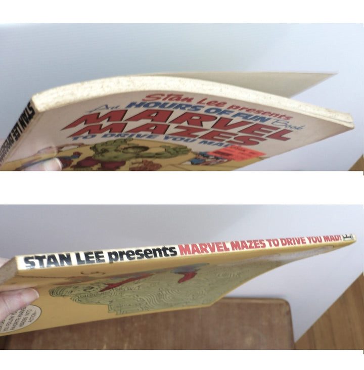 Stan Lee Presents Marvel Mazes To Drive You Mad 1978