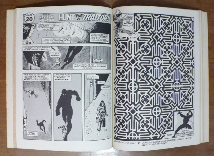 Stan Lee Presents Marvel Mazes To Drive You Mad 1978