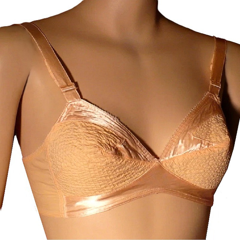 1950s Vintage Pretty Peach Bra by Lily of France.