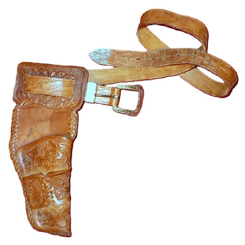 1960s-western-toy-gun-holster-and-belt