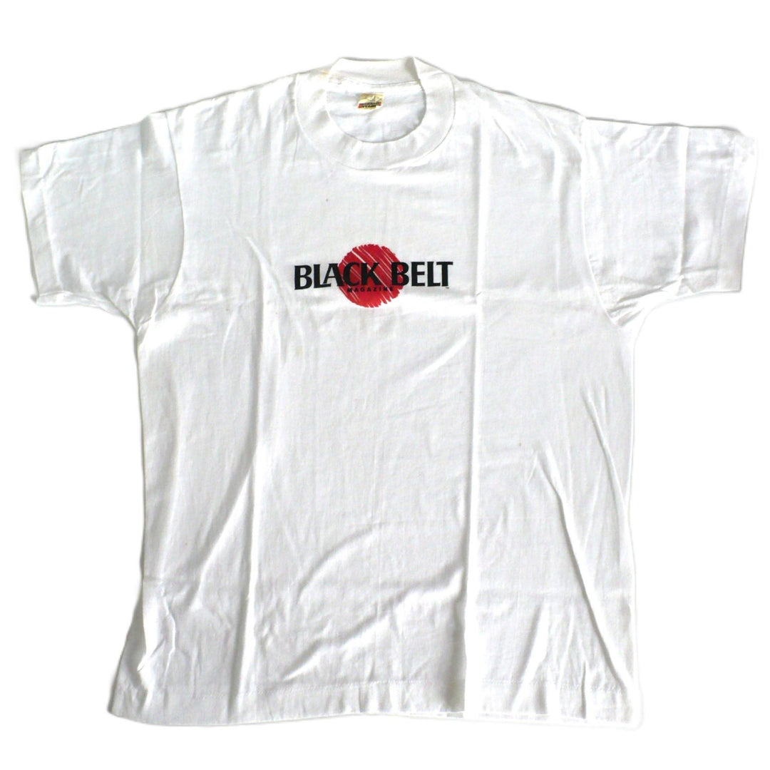 Black Belt Magazine T-Shirt 1980s.
