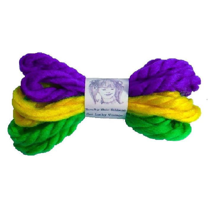 1970s Yarn Hair Ties Holiday Bundles