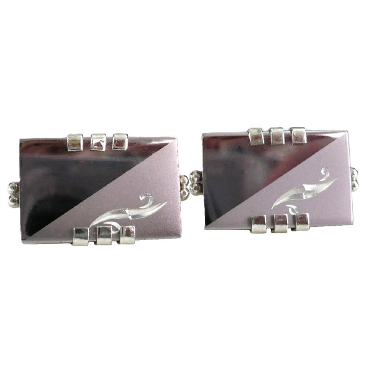 Cufflinks.