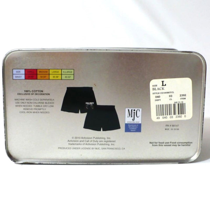 2010 Call of Duty Black Ops Sleep Shorts Large