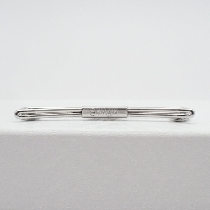 Gatsby 1920s Dapper Delight Collar Bar Clip by B&W Swank Men's Vintage Jewelry.