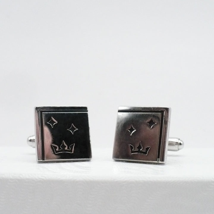 King’s Bet Cufflinks by Anson Men's Vintage Jewelry.