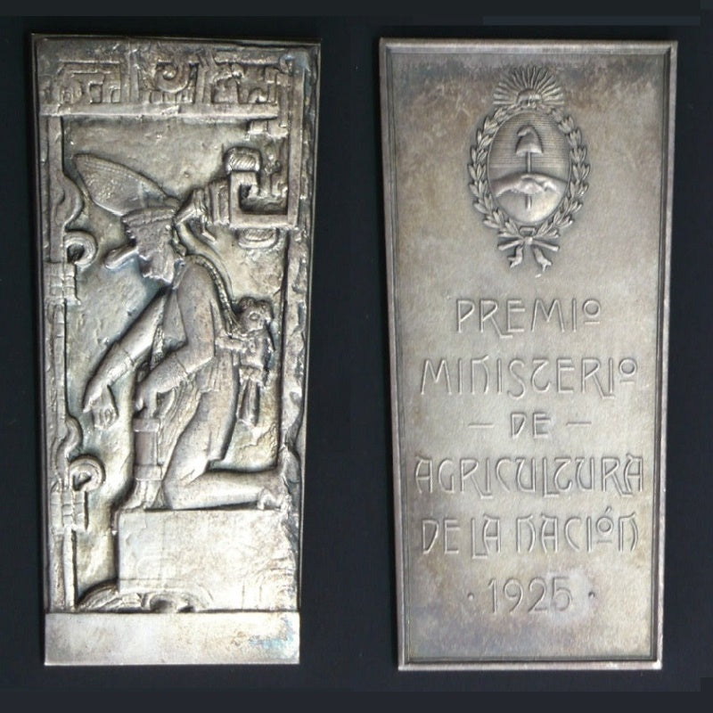 Argentina 1925 Ministry of Agriculture Medal.