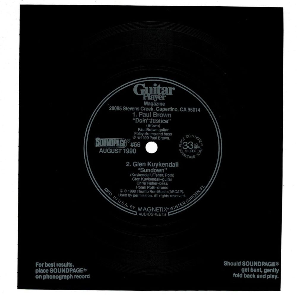 Paul Brown Doin' Justice Glen Kuykendall Sundown 1990 #66
