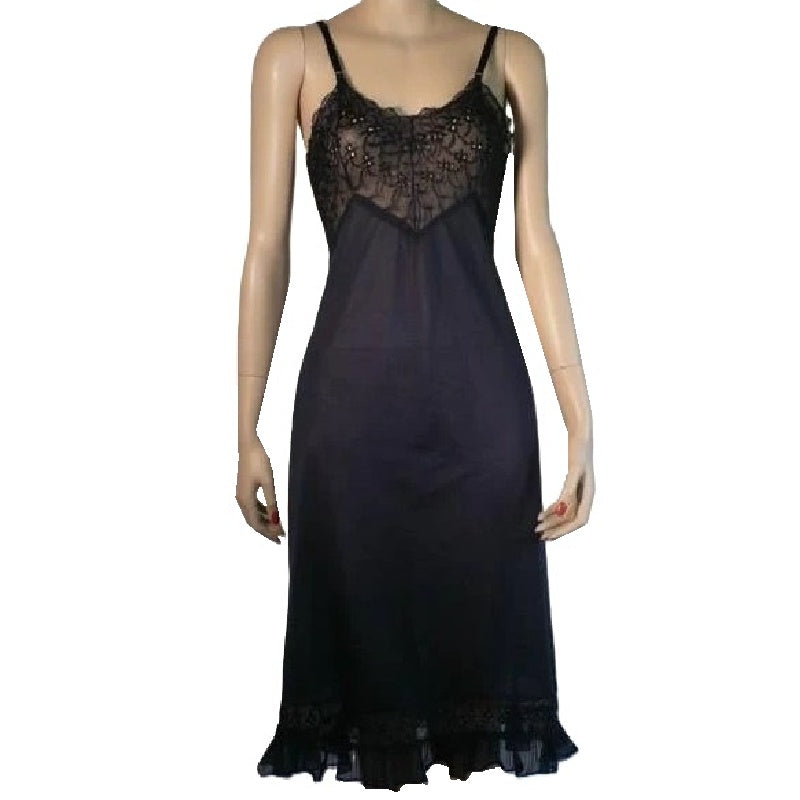 vintage lace full slip.