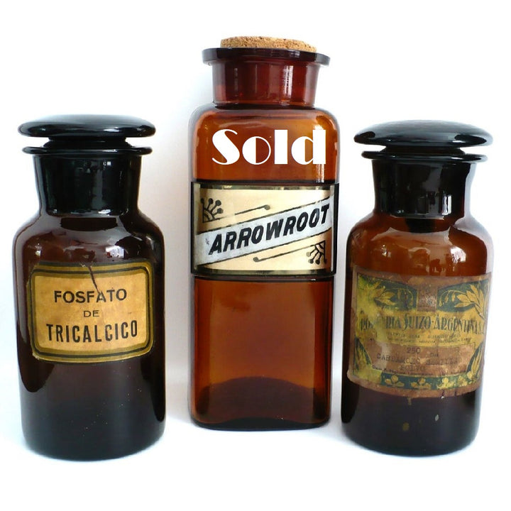 See our selection of antique apothecary jars.