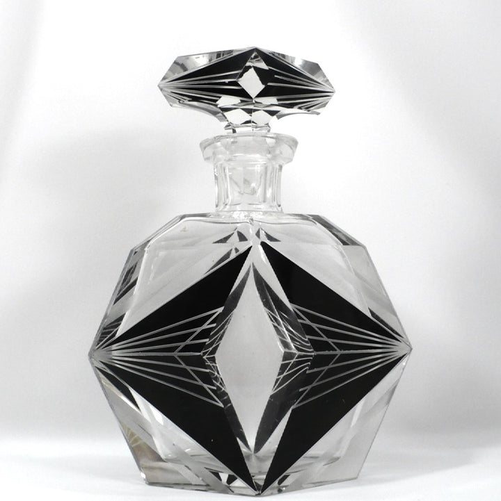 1930s Palda Crystal Liquor Decanter.