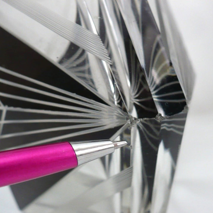 1930s Palda Crystal Liquor Decanter.