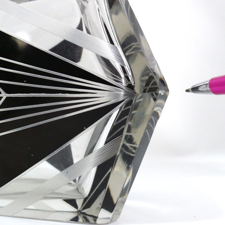 1930s Palda Crystal Liquor Decanter.