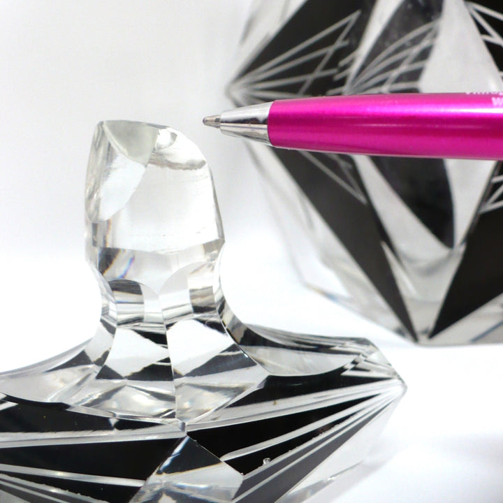 1930s Palda Crystal Liquor Decanter.