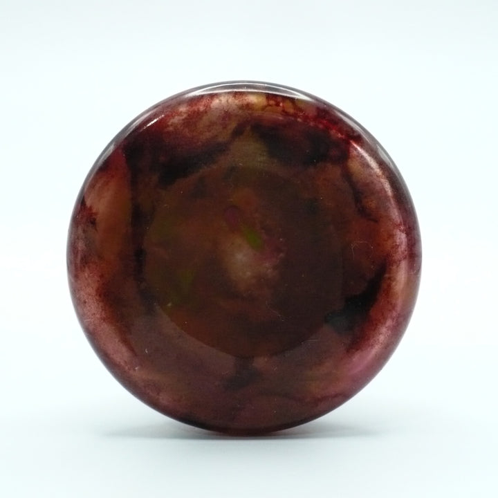 1922-1925 Le Verre Français "Châtaigne" Table Vase, France