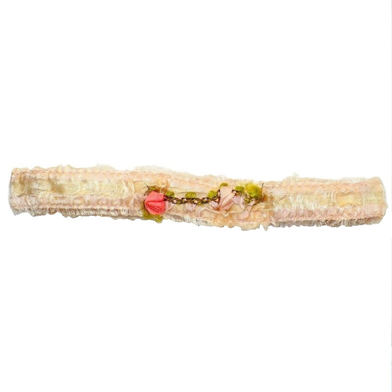 1920s Silk Ribbonwork Flapper Garter.
