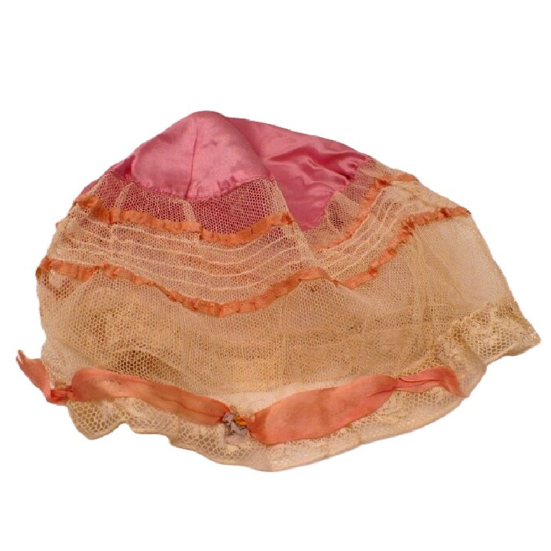 Antique boudoir hat.