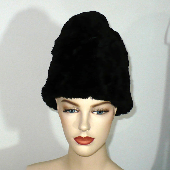 1960s Vintage Genuine Fur Kubanka Cossack Cloche.