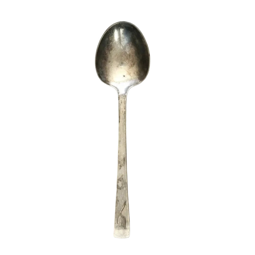 Lufthansa Airline Demitasse Spoon, 1955 Cutlery, Germany, Aviation