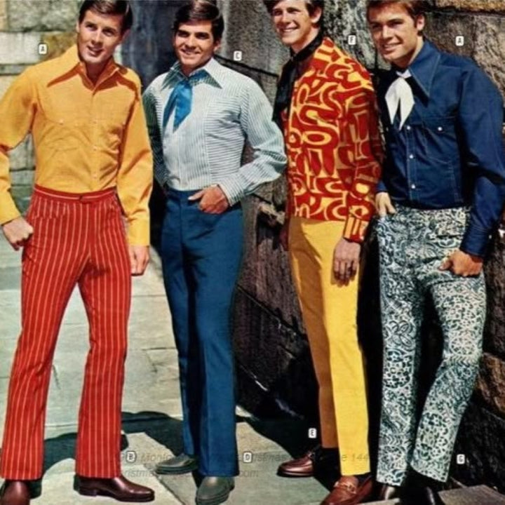 1970s Vintage Retro Leisure Pants.