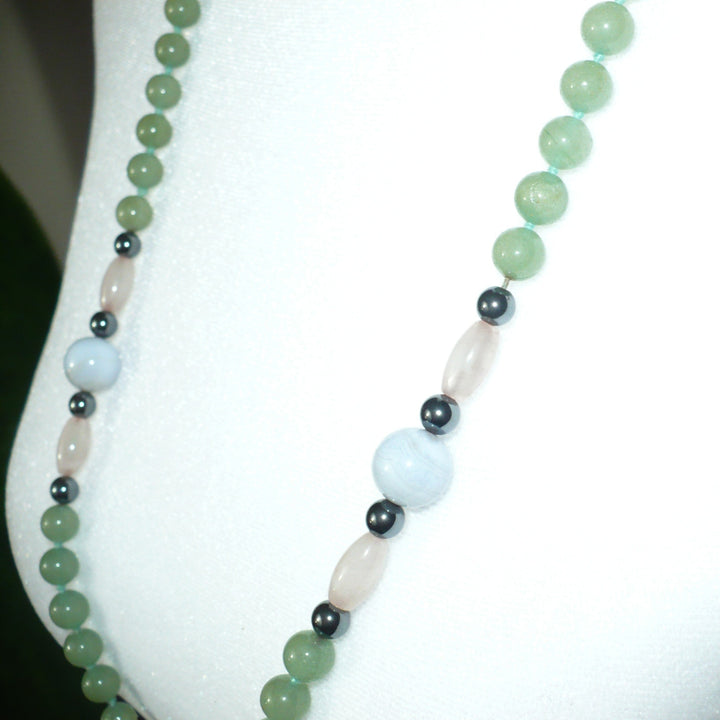 1970s Aventurine Adventure Necklace.