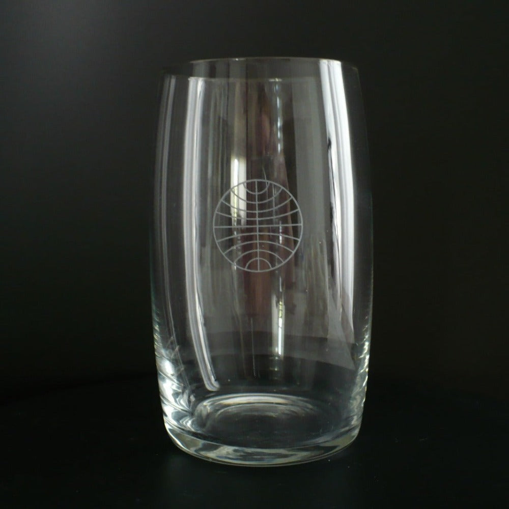 1970s Vintage Pan Am Wine Glass Pan American Airlines Barware Beverage Service.