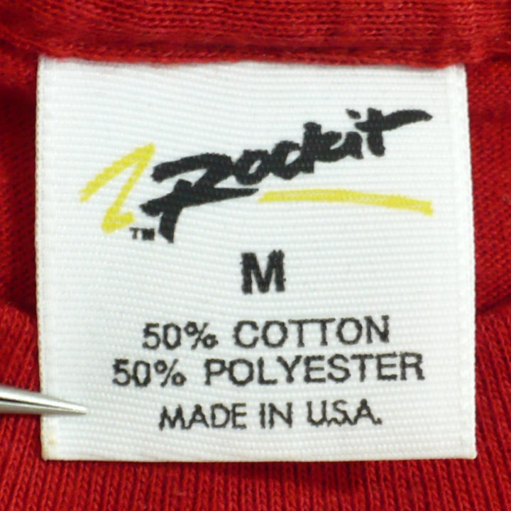 Aerosmith Done With Mirrors Reunion Tour Shirt tag label Rockit.