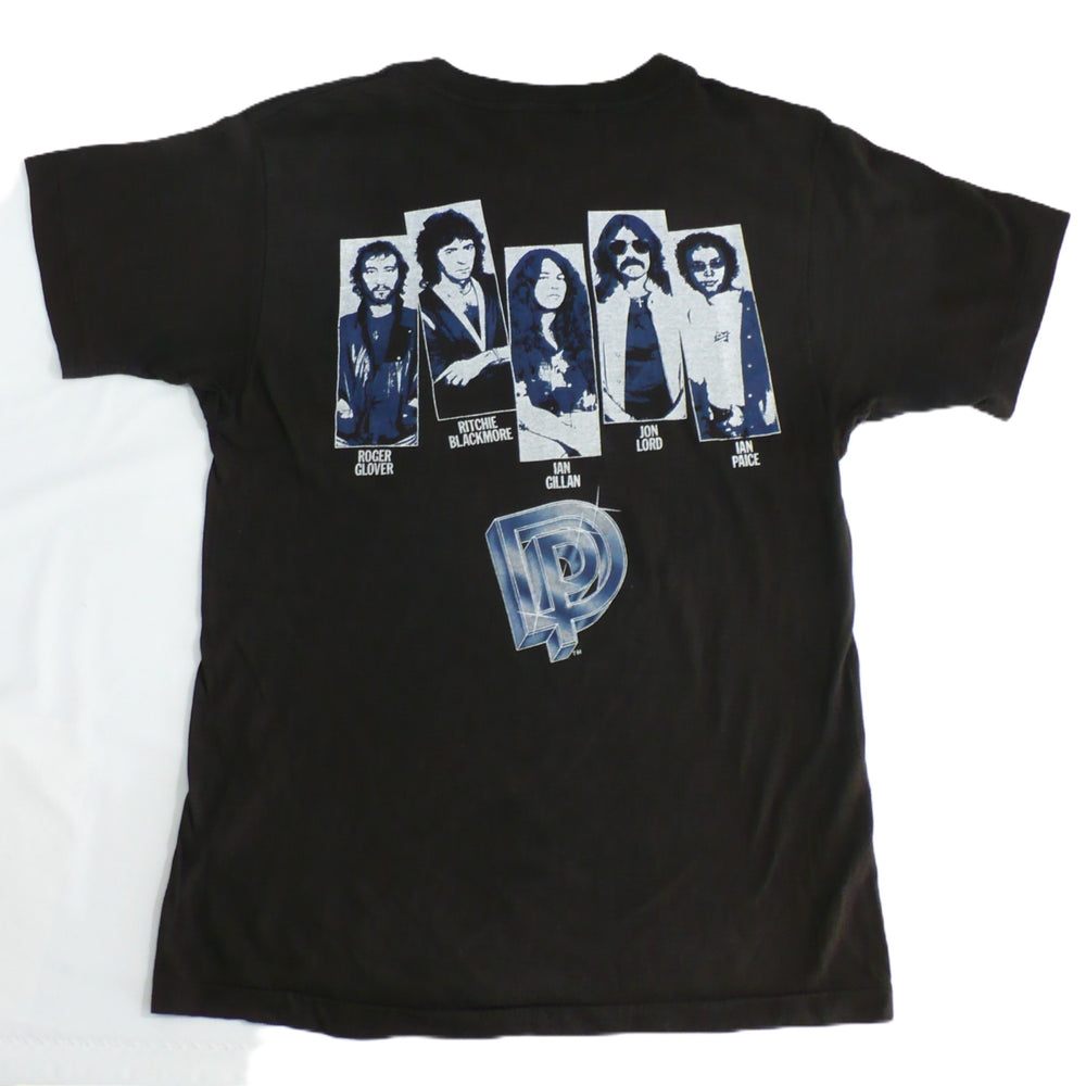 1985 Deep Purple Perfect Strangers Tour back of T-Shirt.