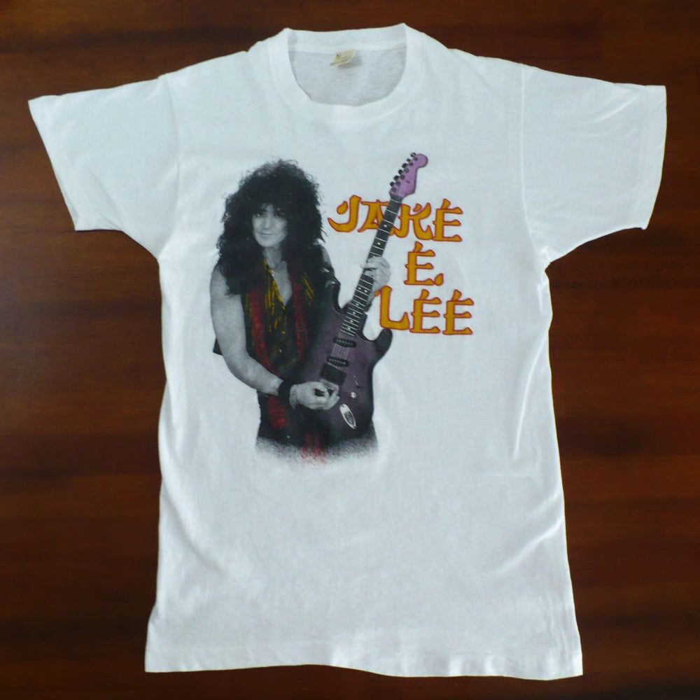 Jake E. Lee Shirt & Fine Pink Mist Tour 1994.