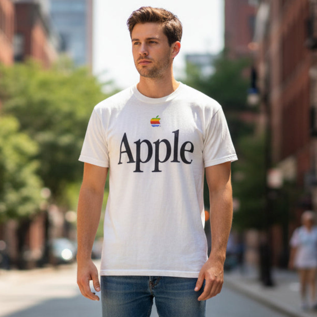 Vintage 1984 Apple Computer T-Shirt: A Piece of Tech History